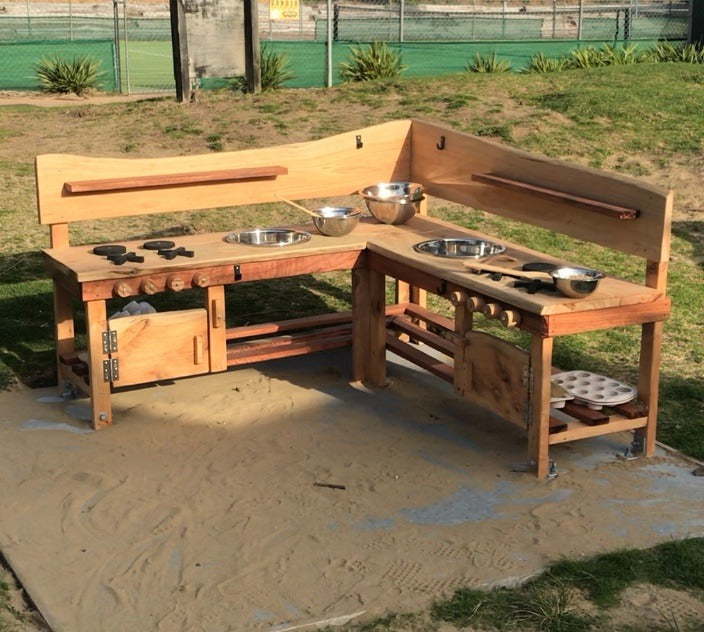 Corner Mud Kitchen