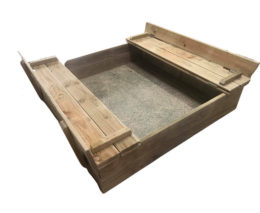 Sandpit with  Folding Lid