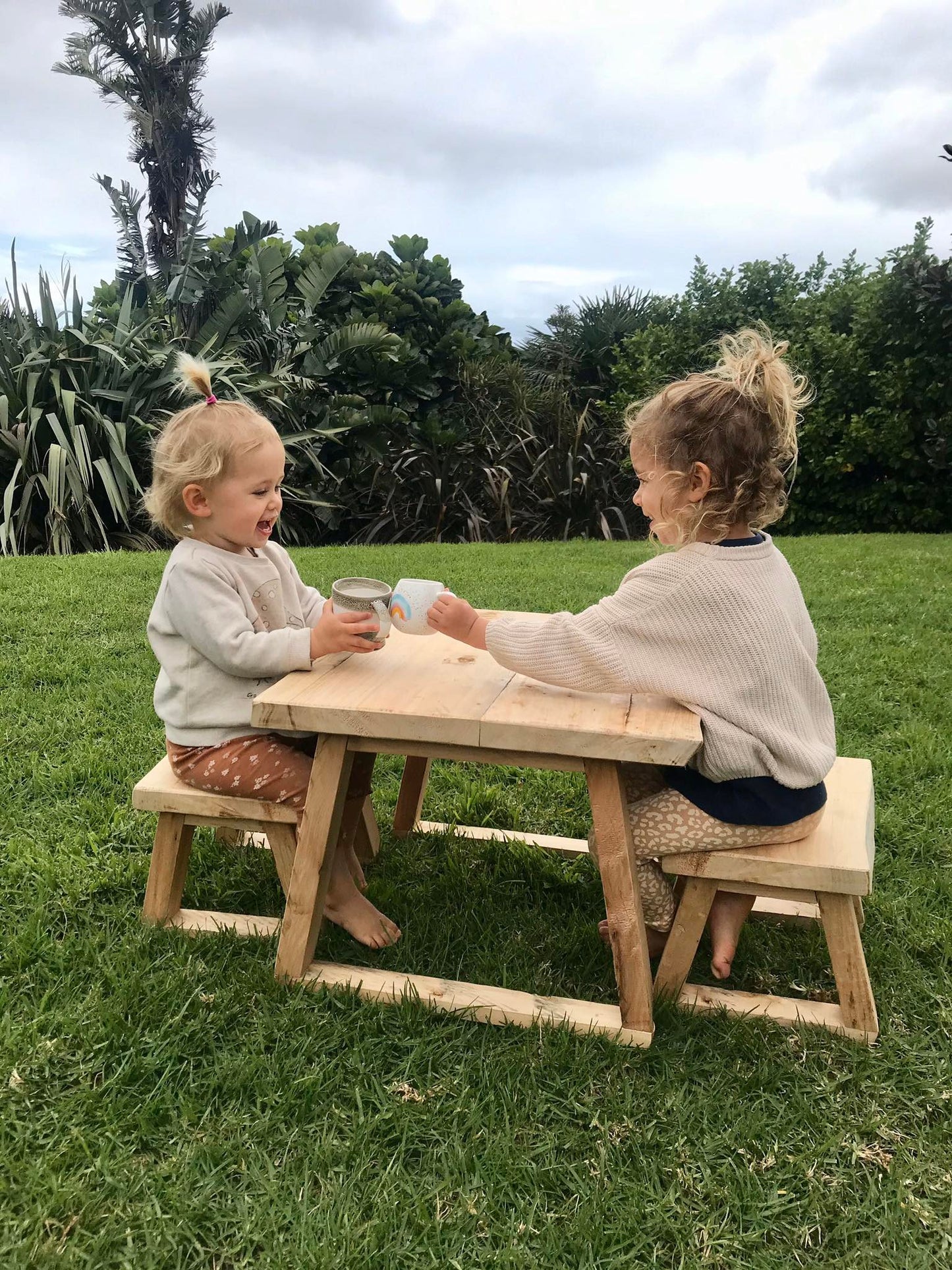 Rustic Table & Chair Set